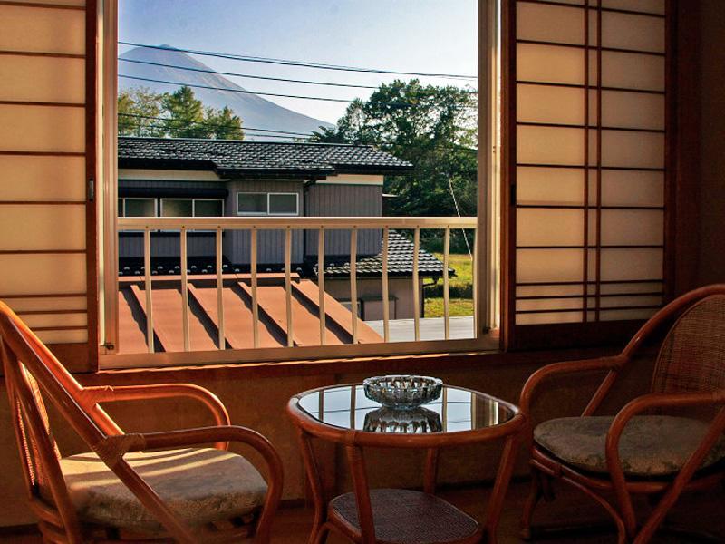 Oogiyama Ryokan Fujikawaguchiko Exterior photo